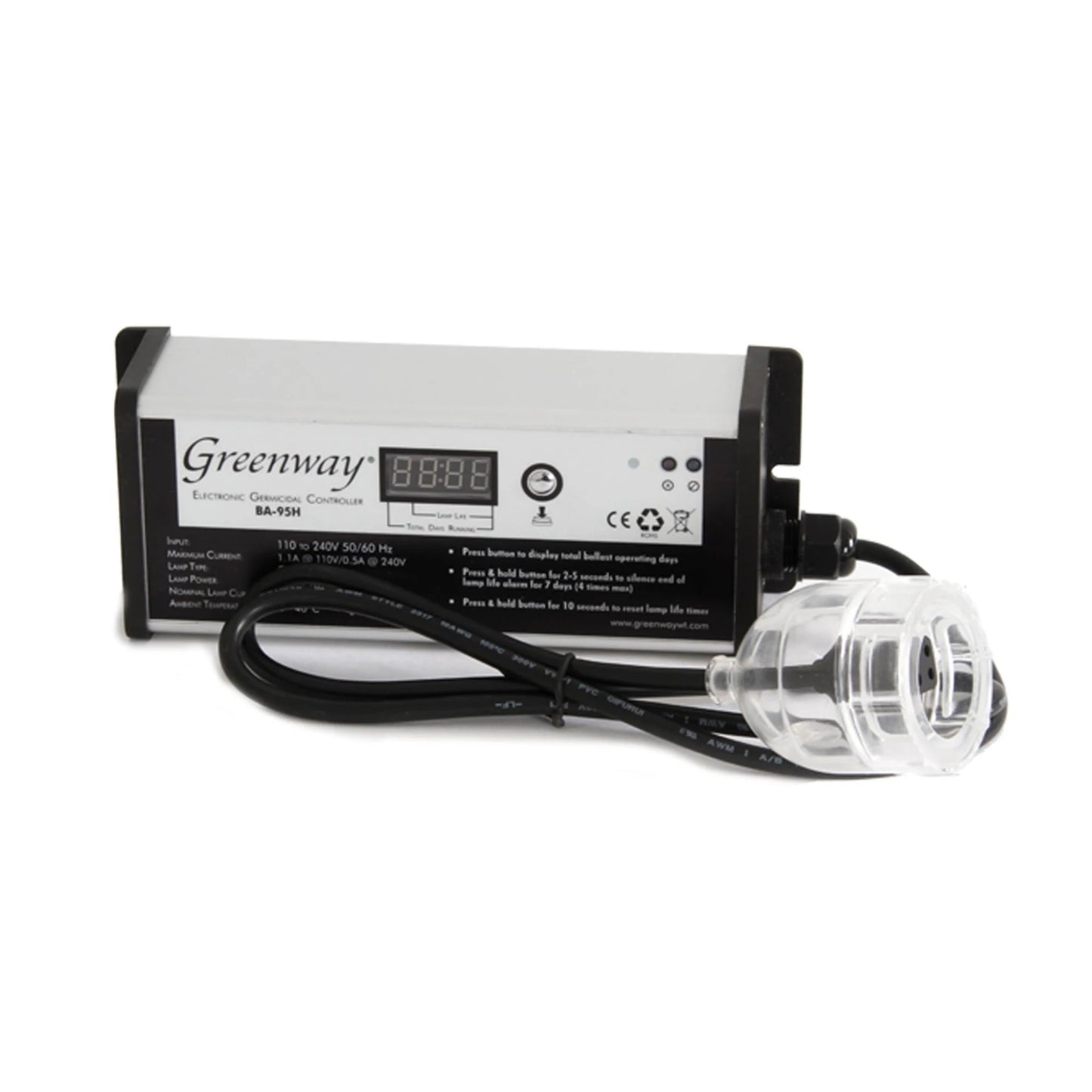 Greenway replacement ballast Model: GW-BA95HW