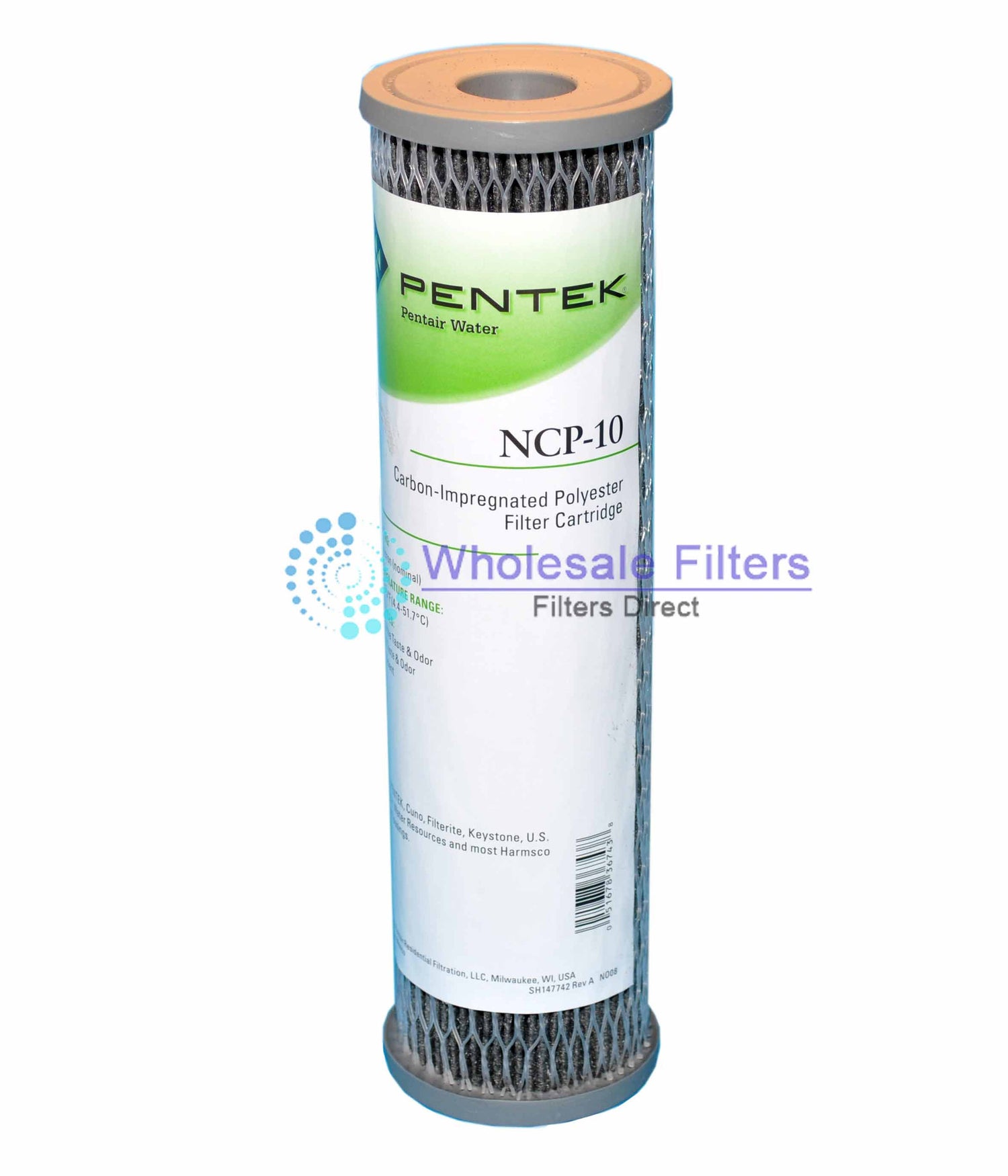10" x 2.5" Water filter cartridge range