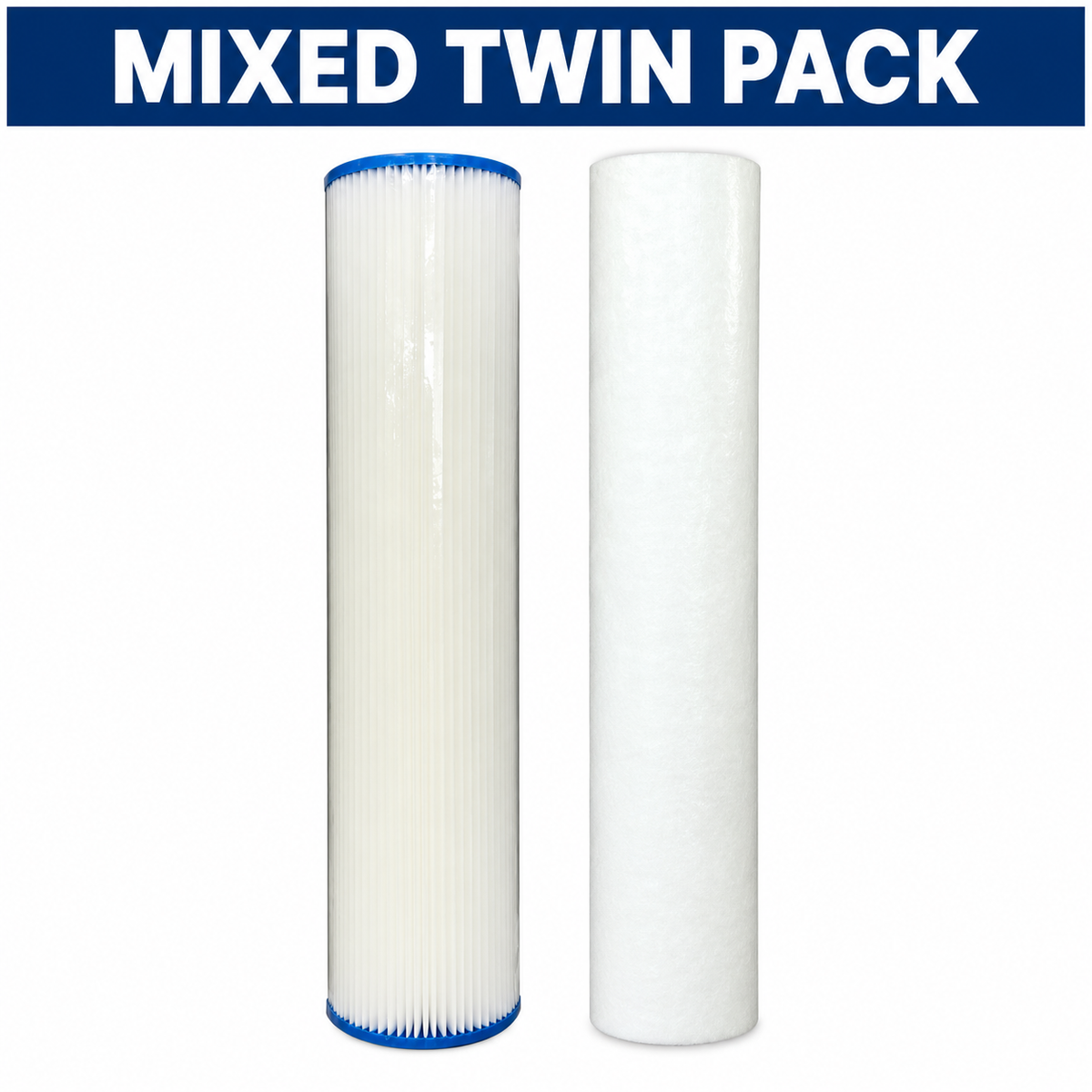 20" Jumbo Sediment Filter Twin Pack – 20 + 5 Micron