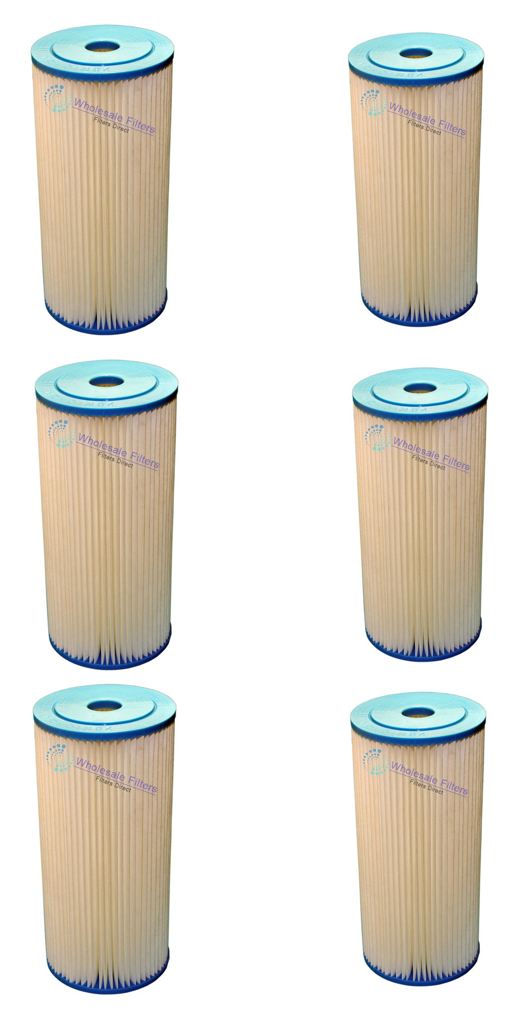 20 micron x 6pc Pleated Watts USA