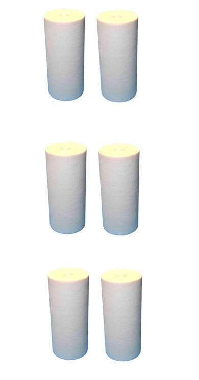 1 micron x 6pc  Polyspun Aquapro